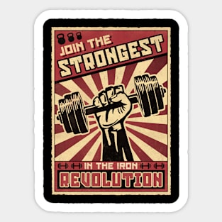 The Iron Revolution Sticker